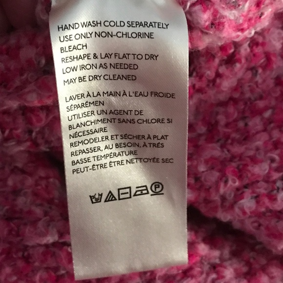 FREE PEOPLE BFF Cardigan Oversized Sweater Prickly Pear Pink Women’s Size Medium - Picture 12 of 16